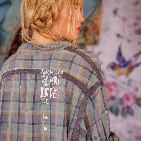 🤠MAGNOLIA PEARL CHECK ADISON WORKSHIRT🤠 - Picture 6 of 6